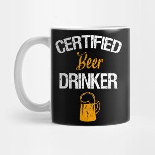 Certifield beer drinker Mug